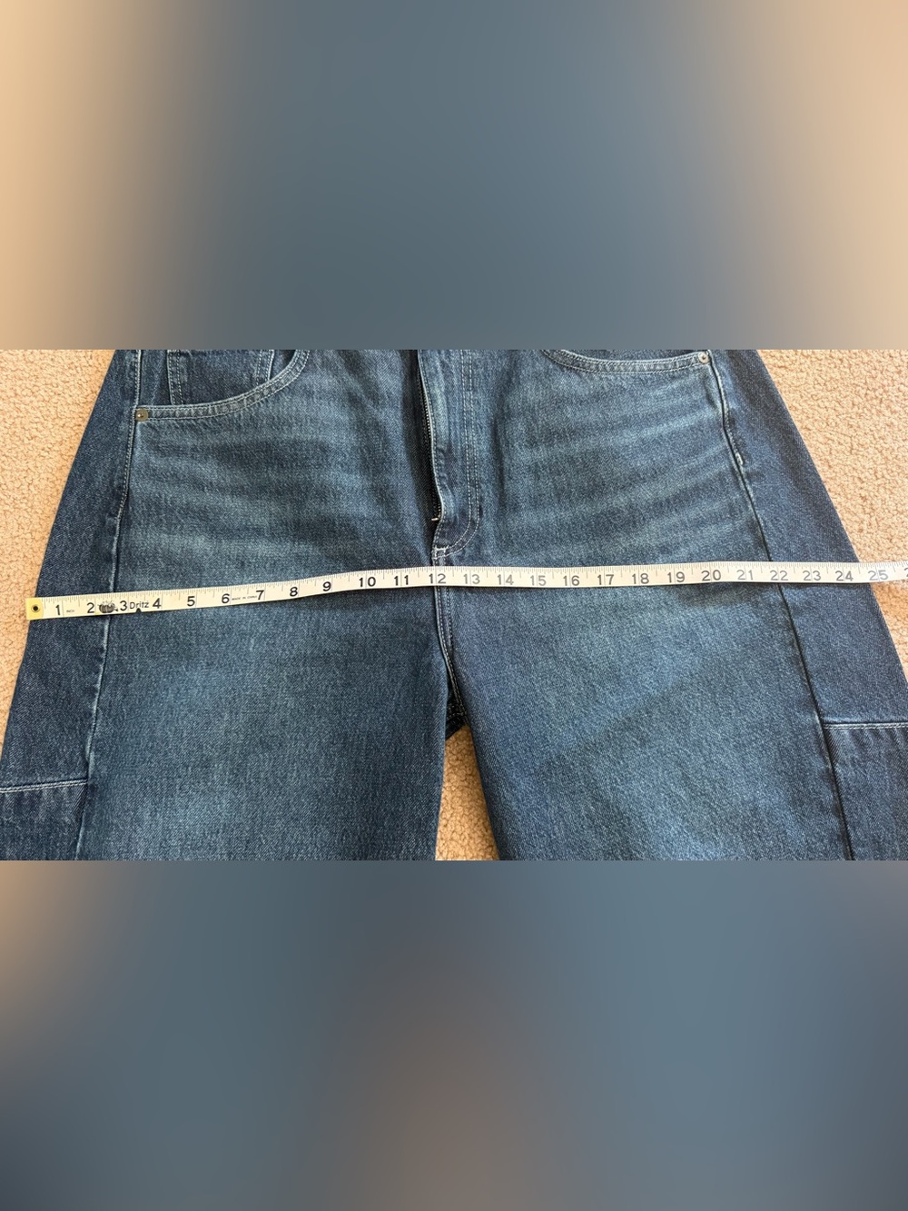 Rag&Bone Chase High-Rise Barrel Jeans ~ Grafton Wash ~ NWT - Picture 8 of 11